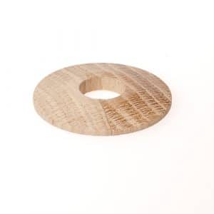 Solid Oak Snap-Pipe Rosettes