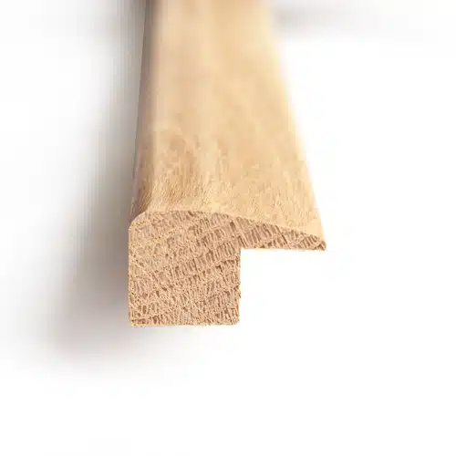 End L Section Solid Oak
